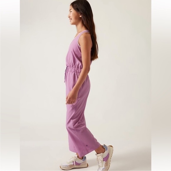 Athleta Girl Jump for Joy Jumpsuit size M (8-10) - Picture 2 of 11
